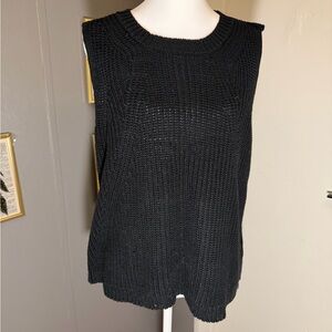 Philosophy Black Knit Top